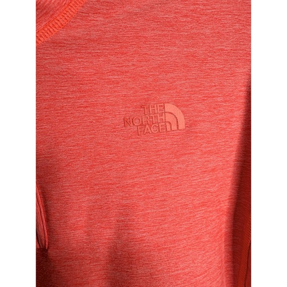 The North Face Men Sweatshirt L Activewear Logo Zipper Long/holes  Sleeve - Picture 2 of 6